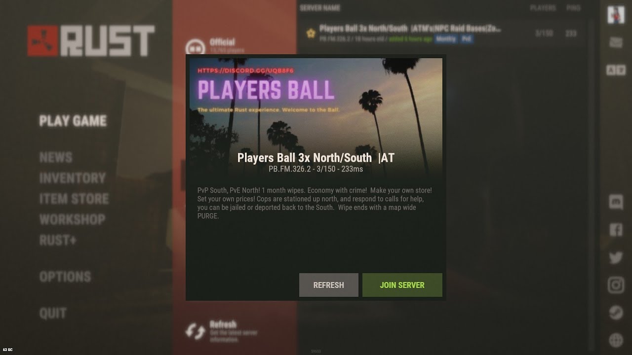 Best Rust Servers