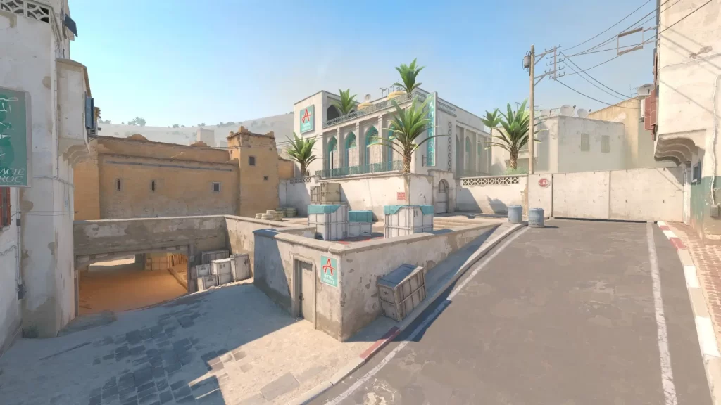 CS2 Dust 2 map